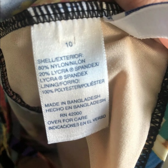 Kathy Ireland vintage inspired retro Hawaiian pin up girl one piece swim suit - Picture 8 of 10